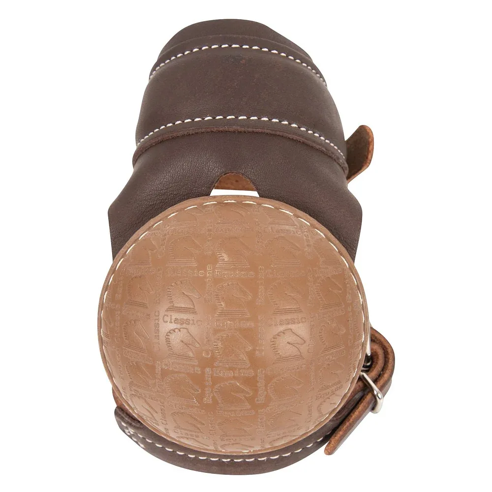 Classic Chocolate Pro Skid Boots with Buckles - Image 2