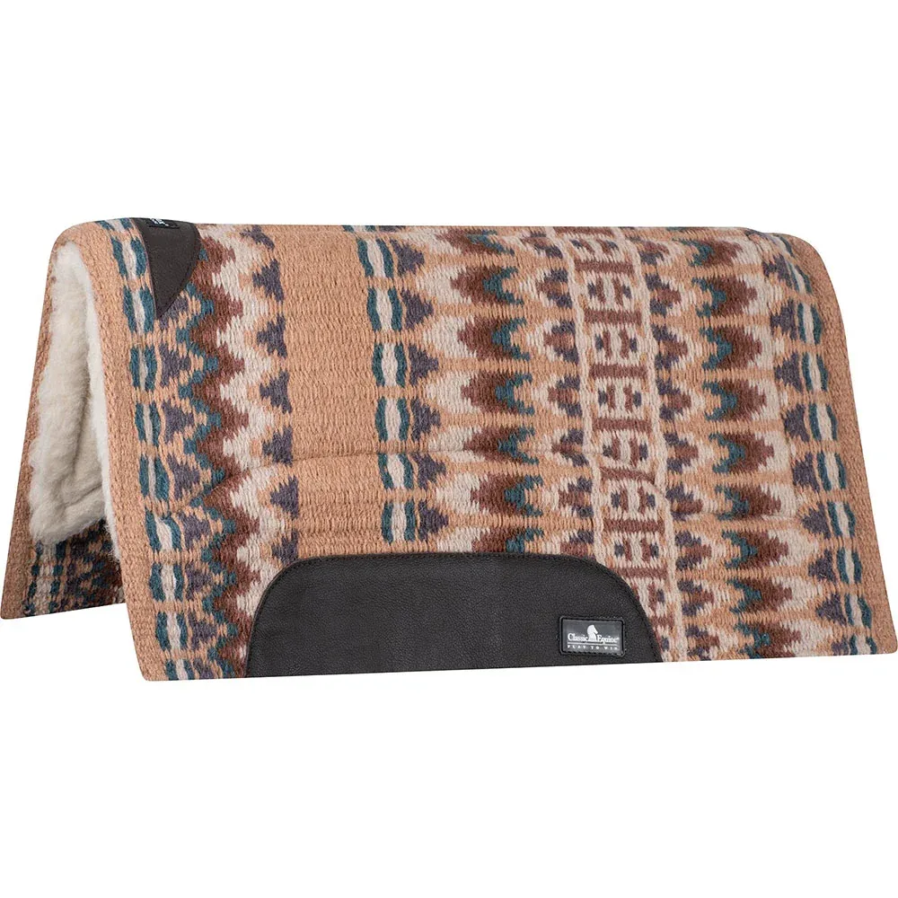 Classic Equine 32x34 SensorFlex Wool Top Saddle Pad