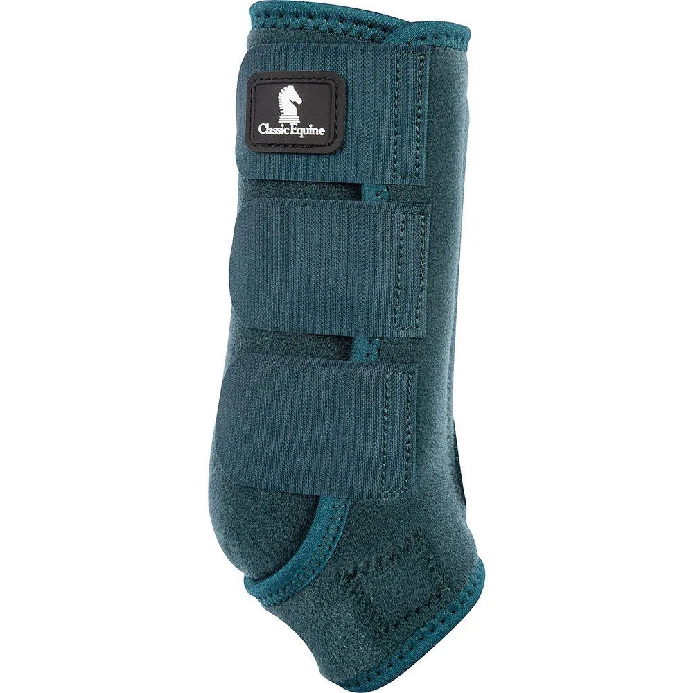 Classic Equine Dragonfly Green Fit Front Splint Boots - Image 2