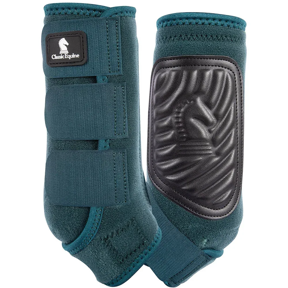 Classic Equine Dragonfly Green Fit Front Splint Boots