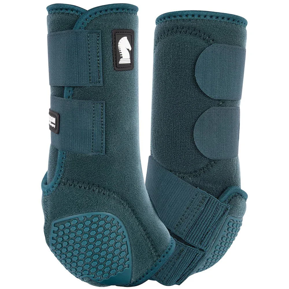 Classic Equine Dragonfly Green Flexion Front Splint Boots