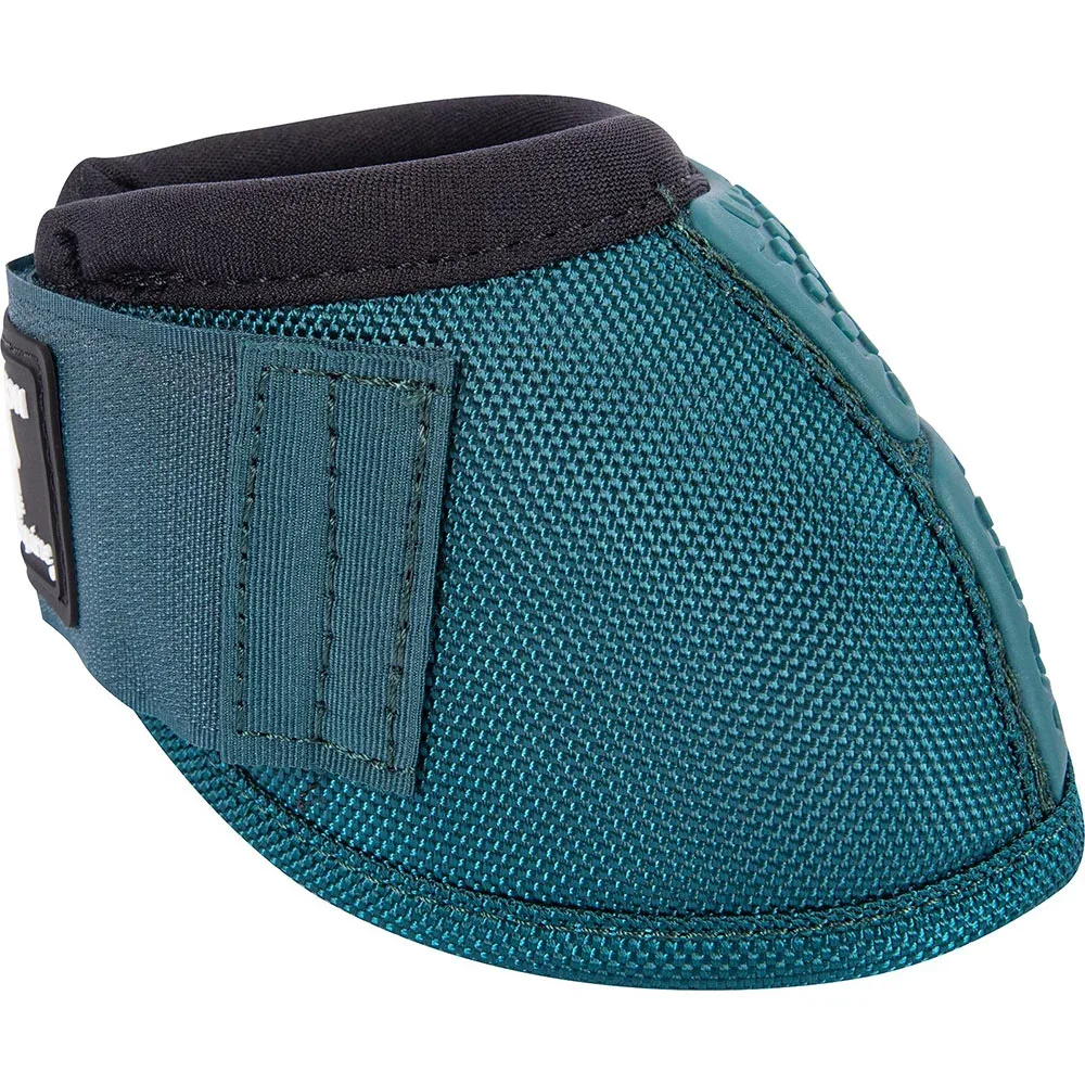 Classic Equine Dragonfly Green Flexion No-Turn Bell Boots - Image 2