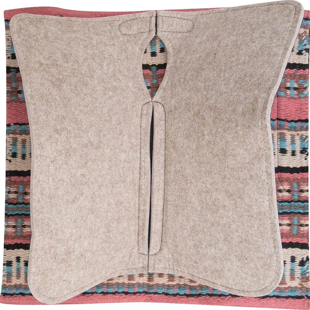 Classic Equine ESP 32X34 Contoured Wool 3/4in Saddle Pad - Image 2