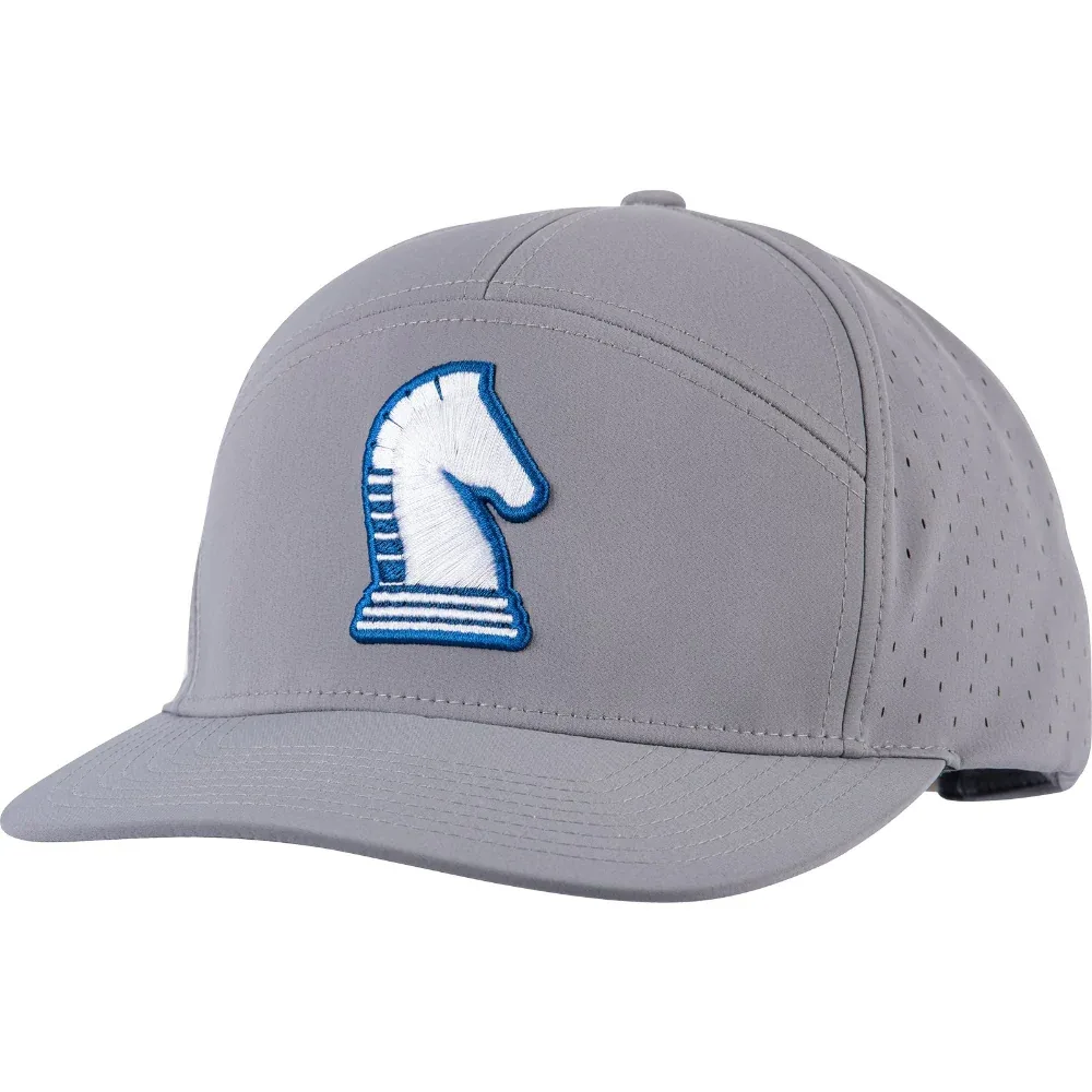 Classic Equine Grey 3D Embroidered Cap
