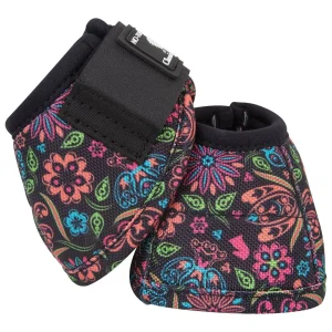 Classic Equine Neon Flower Dyno No Turn Bell Boots