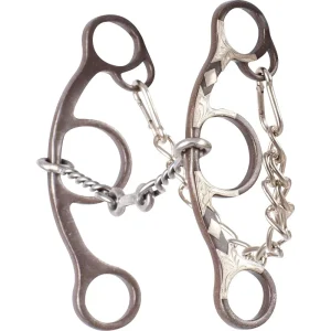 Classic Equine Sherry Cervi Small Twisted Wire Dogbone Short Shank Bit