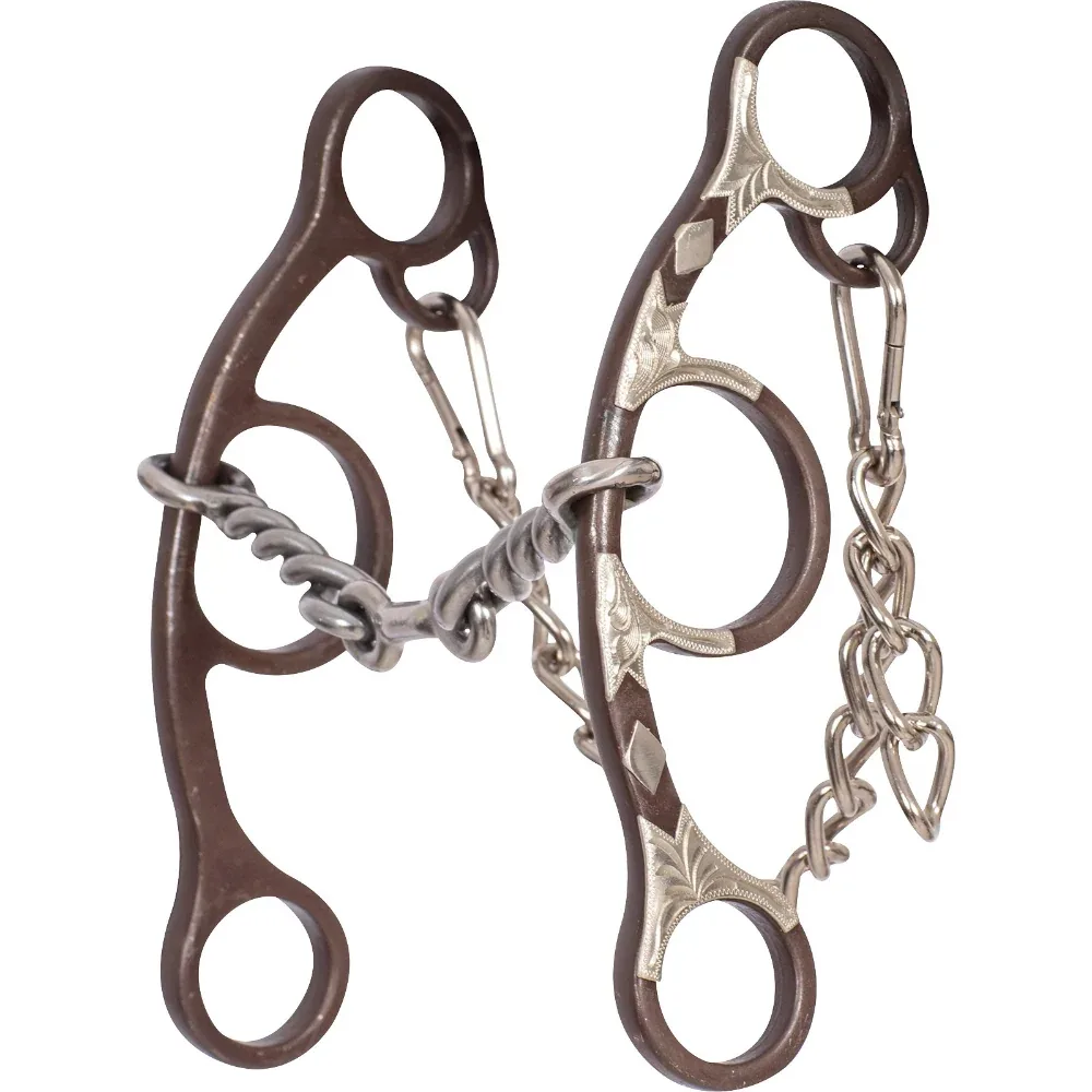 Classic Equine Sherry Cervi Twisted Wire Dogbone Short Shank Bit
