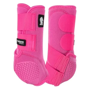 Classic Hot Pink Hind Flexion By Legacy Splint Boots