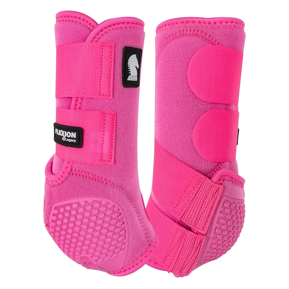 Classic Hot Pink Hind Flexion By Legacy Splint Boots