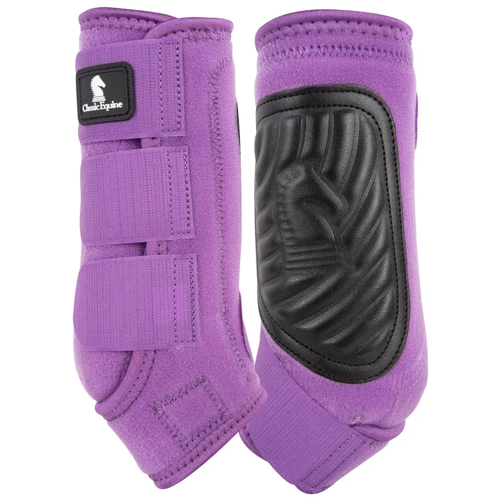 Classic Violet Fit Front Splint Boots