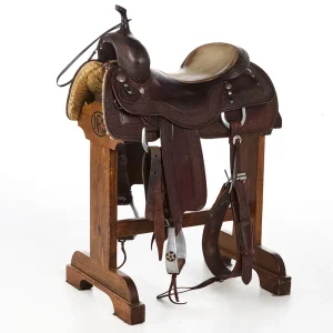Cleburne Saddles Used 16in Cutting Saddle