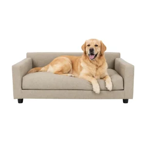 Club Nine Pets Metro Gray Sofa Orthopedic Extra Large Dog Bed