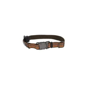 Coastal K9 Explorer 5/8 in Adj Dog Collar Camp Fire Orange (10-14 in)