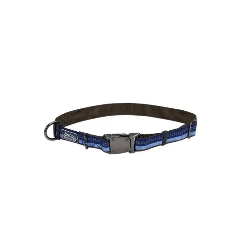 Coastal K9 Explorer 5/8 in Adj Dog Collar Sapphire Blue (8-12 in)