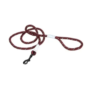 Coastal K9 Explorer 6 Rope Snap Dog Leash Berry Red