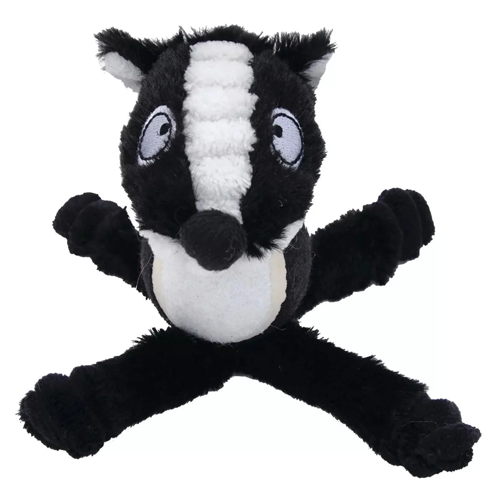 Coastal Pet Li'l Pals Tennis Ball Plush Dog Toys Skunk 6 in