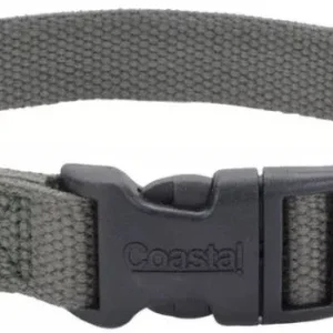 Coastal Pet New Earth Soy Adjustable Dog Collar Forest Green