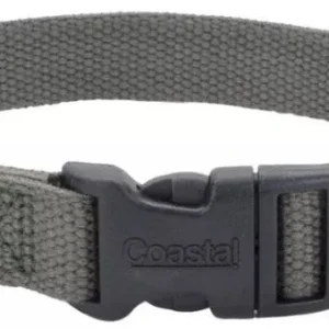 Coastal Pet New Earth Soy Adjustable Dog Collar Forest Green