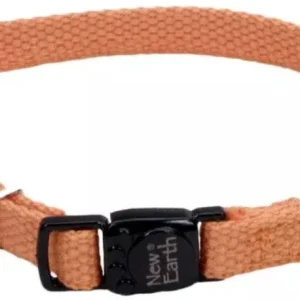 Coastal Pet New Earth Soy Breakaway Cat Collar Pumpkin Orange