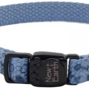 Coastal Pet New Earth Soy Printed Breakaway Cat Collar Fish Pattern