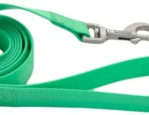 Coastal Pet Pro Waterproof Leash 3/4" x 6' Long Lime
