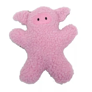 Coastal Pet Rascals Fleec-e-Friends Dog Toys Pig 8 in
