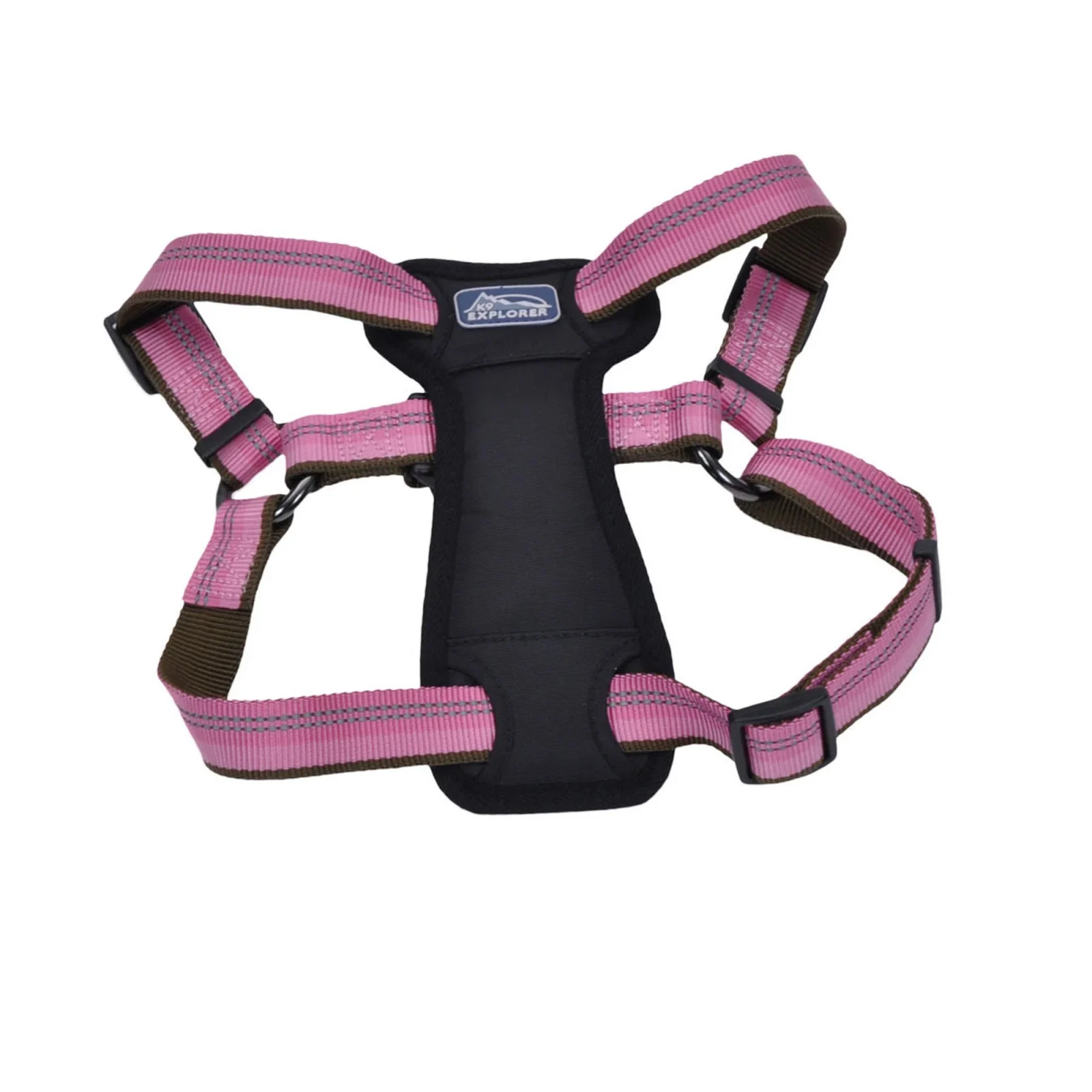 Coastal Products K9 Explorer Reflective Adjustable Padded Dog Harness Rosebud - Image 2