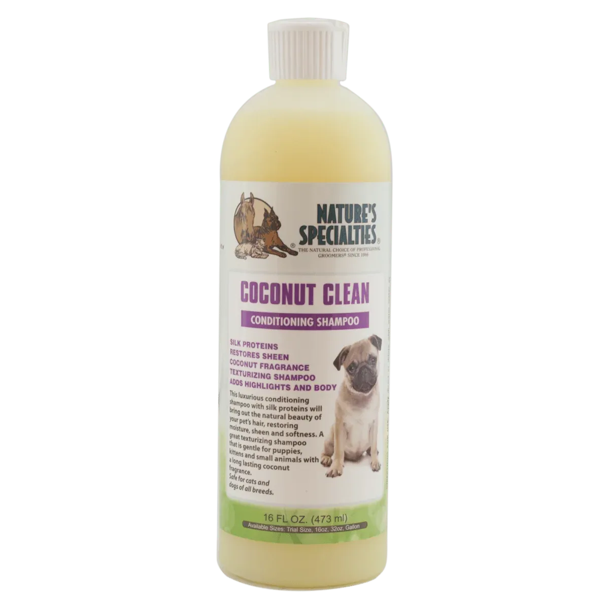 Coconut Clean Shampoo 16oz by Nature's Specialties