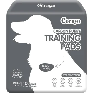 Cocoyo Best Value Dog Training Pads W/ Carbon Technology, Odor Neutralizer- 100 Ct