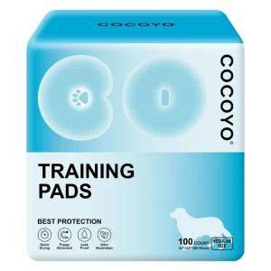 Cocoyo Best Value Training Pads, Leak Proof, Quick Drying & Puppy Attractant- 100 Ct