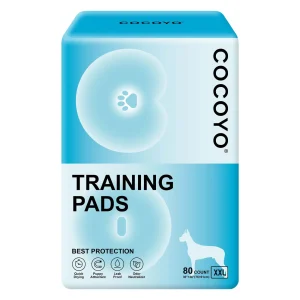 Cocoyo Best Value Training Pads, Leak Proof, Quick Drying & Puppy Attractant- 80 Ct