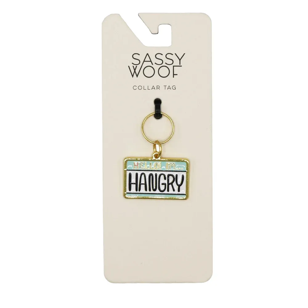 Collar Tag - Hello I'm Hangry - Image 2