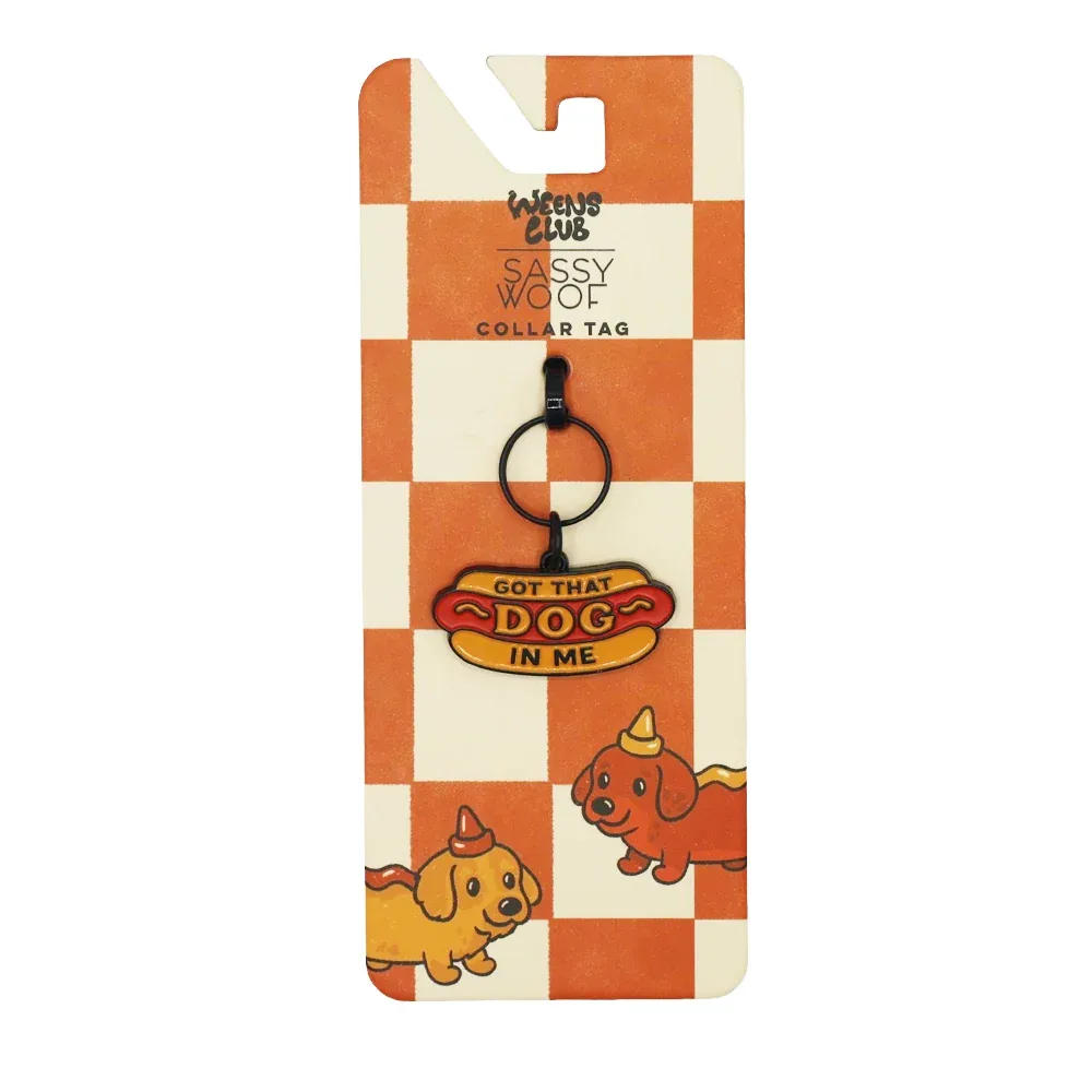 Collar Tag - Hot Dawg - Image 2
