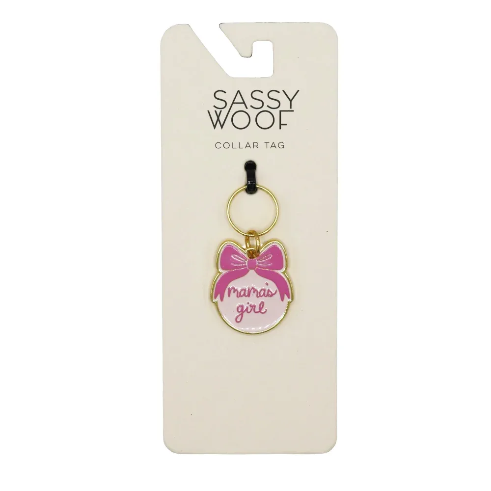 Collar Tag - Mama's Girl (Gold) - Image 2