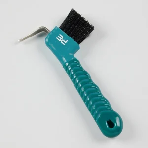Comfort Grip Hoof Pick Med Blue & Peacock