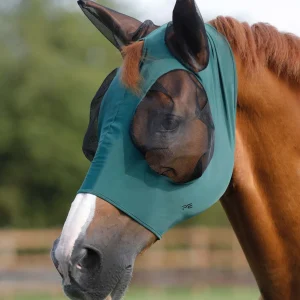 Comfort Tech Lycra Fly Mask Green