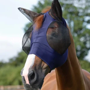 Comfort Tech Lycra Fly Mask Navy