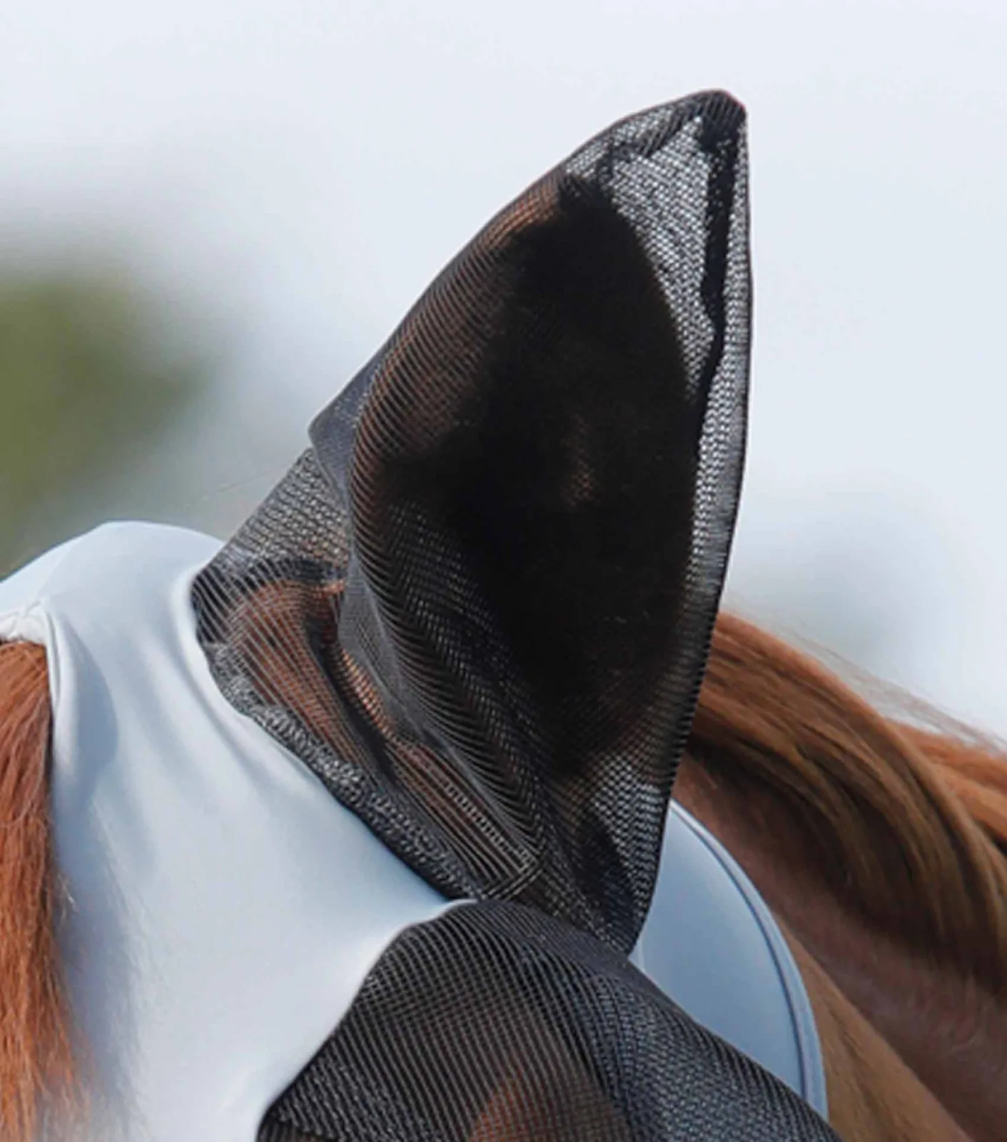 Comfort Tech Lycra Fly Mask Xtra Grey - Image 2