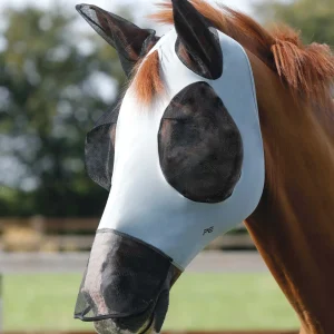 Comfort Tech Lycra Fly Mask Xtra Grey