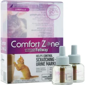 Comfort Zone Comfort Zone Cat Calming Diffuser Refills 1ea/1 pk, 48 ml, 30 Day Use