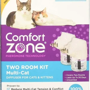 Comfort Zone Comfort Zone Multi Cat Calming Diffuser 1ea/Two pk Diffuser Kit