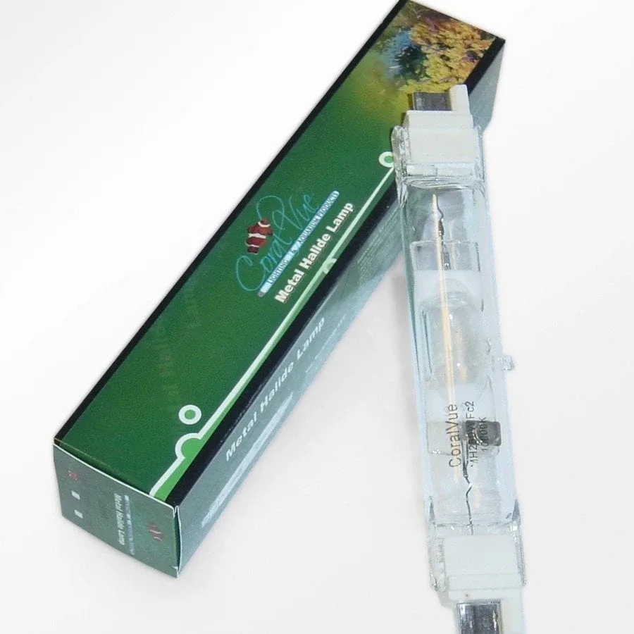 CoralVue 150W 14,000K HQI Metal Halide Bulb, Double Ended