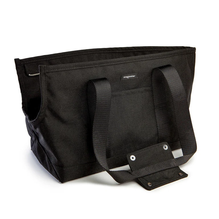 Cordura Zipper Tote in Black (Made in the USA) (Direct Ship) - Image 2
