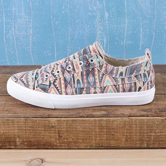 Corkys Footwear Pink Aztec Babalu Shoes - Image 2