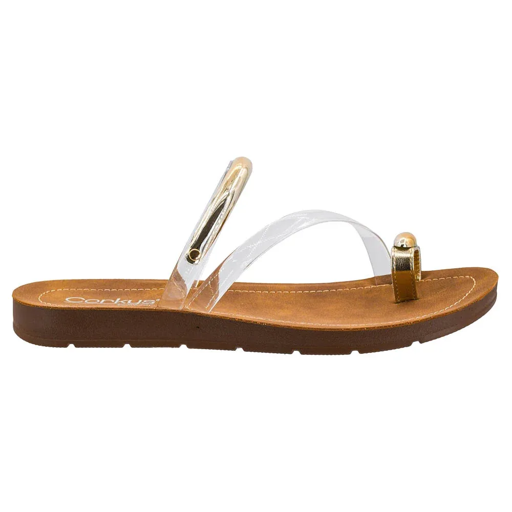 Corkys Footwear Women's Clear Hit the Strip Sandal - Image 2