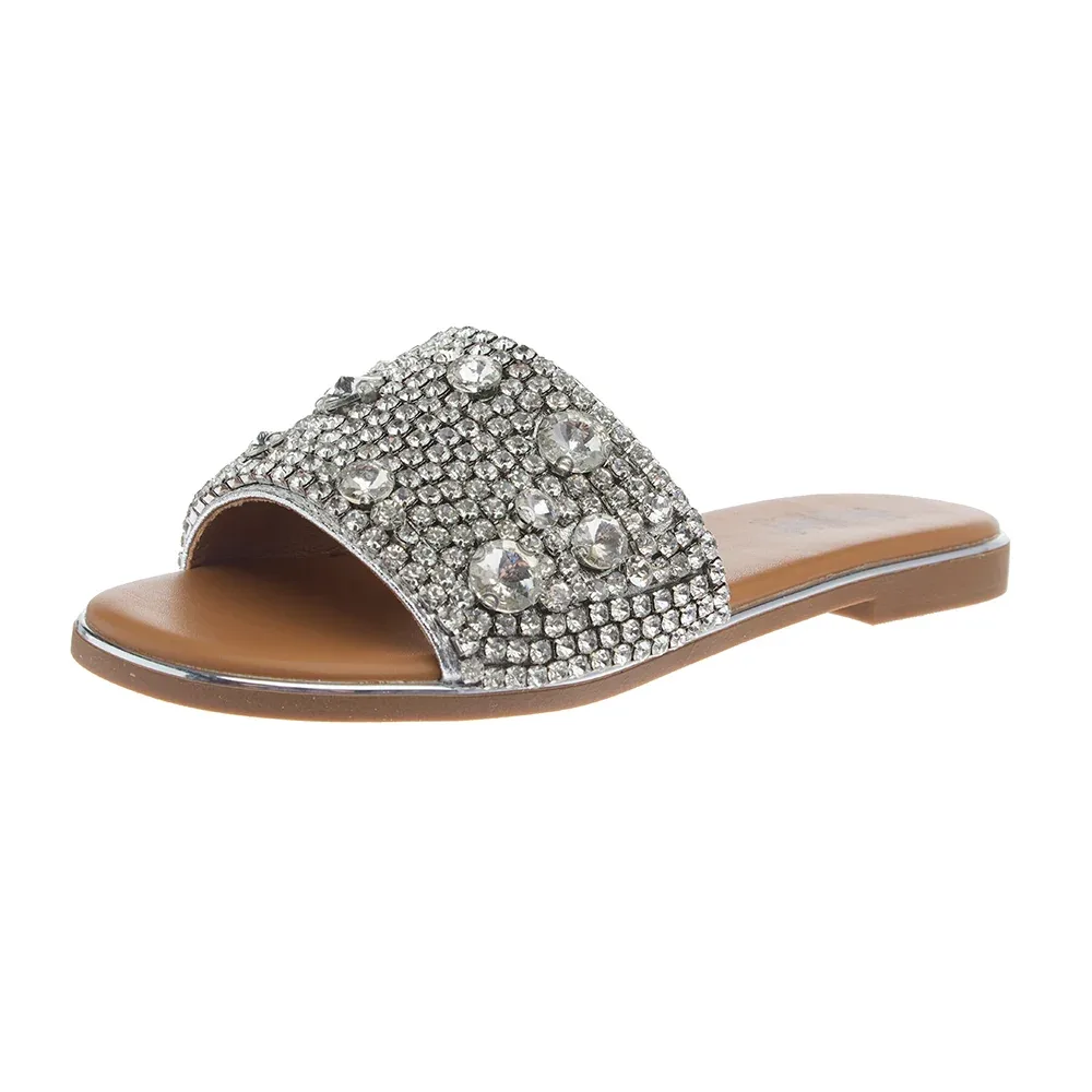 Corkys Footwear Women's Gimme Kiss Silver Sandal