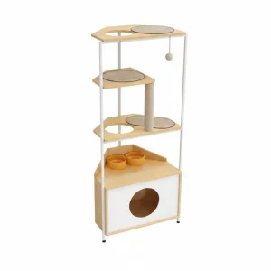 Corner Cat Tower