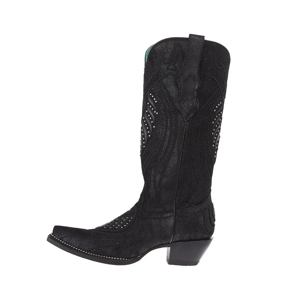 Corral Women's Black Overlay Vamp 13 - Image 2
