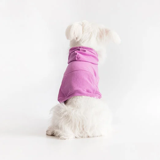 COTE A COTE | Crop Hoodie in Lilac - Image 2
