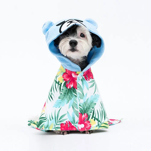 COTE A COTE | Krunk Bathrobe in Hawaiian Print - Image 2